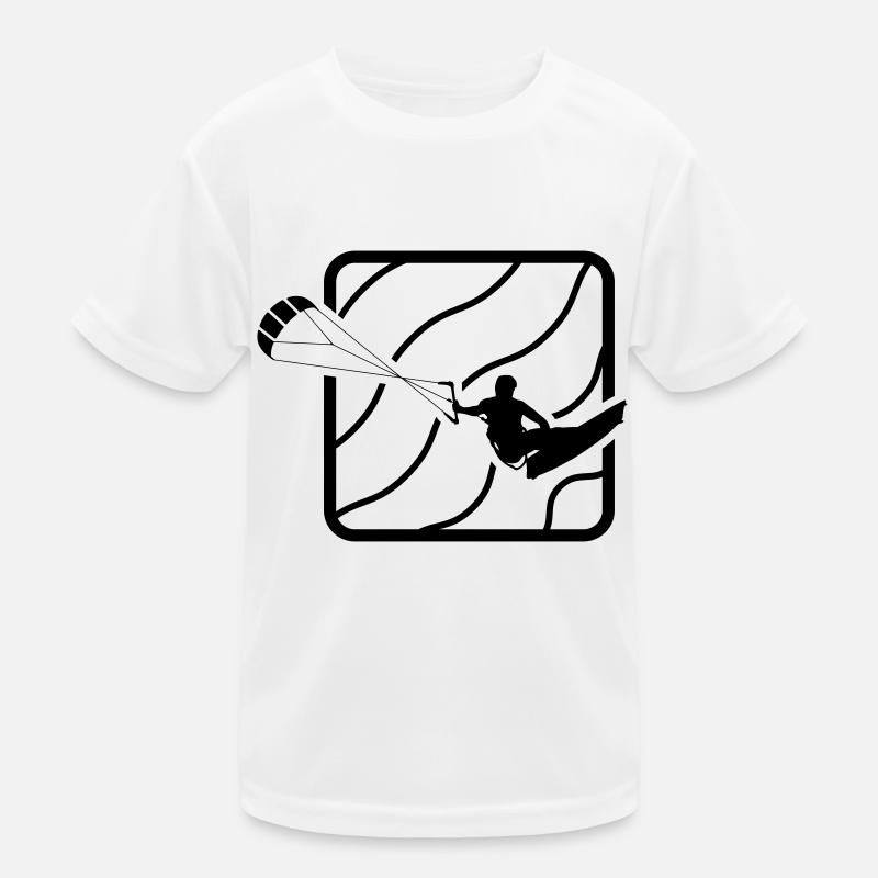 Saut de Kite Surf T-shirt sport Enfant