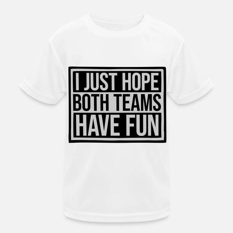 Both Teams Have Fun Kids Functional T-Shirt