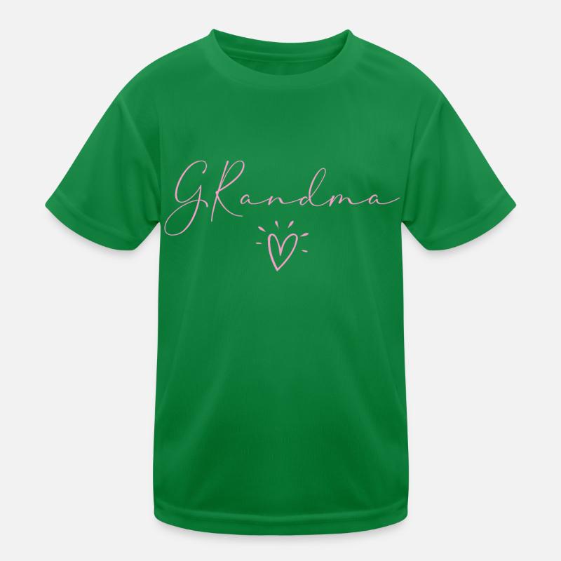 Oma. Kinder Funktions-T-Shirt