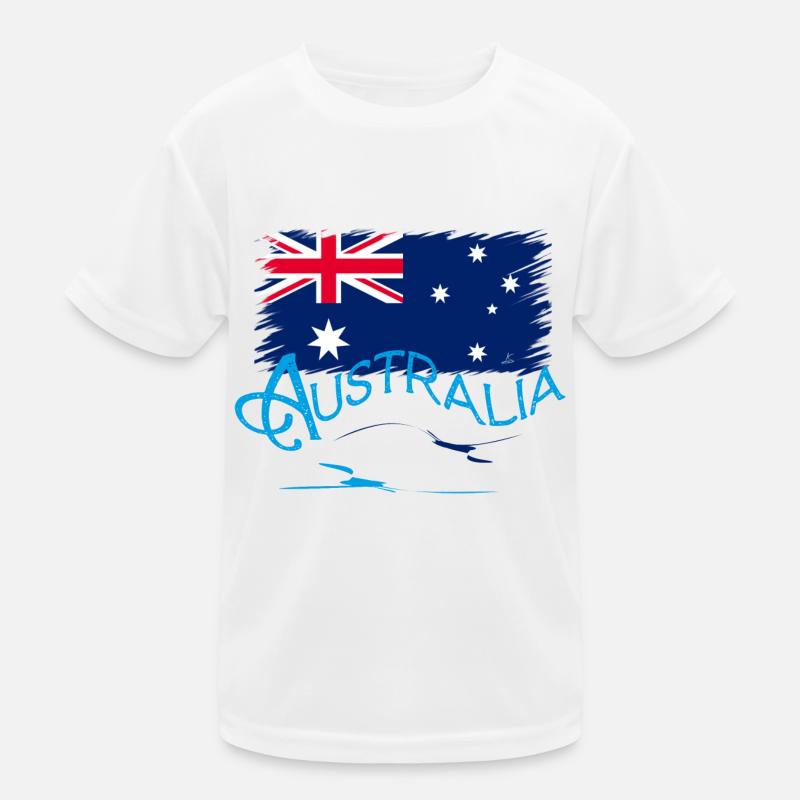 Australien Kinder Funktions-T-Shirt