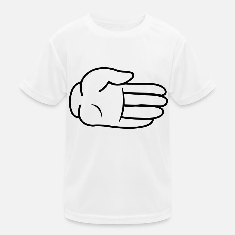 Bande dessinée à main T-shirt sport Enfant