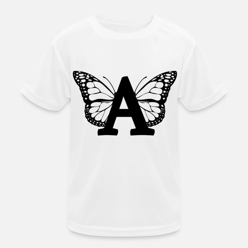 lettre a papillon T-shirt sport Enfant