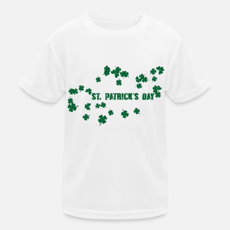 St.Patricks Day, Irlande, Irlande, Klee T-shirt sport Enfant