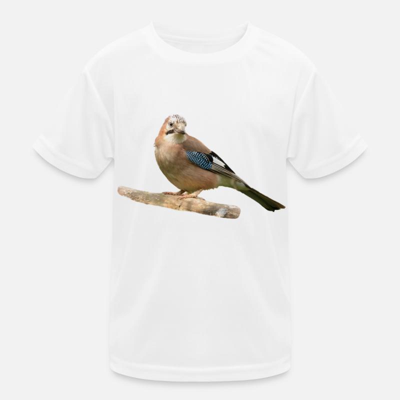 Eichelhäher Kinder Funktions-T-Shirt