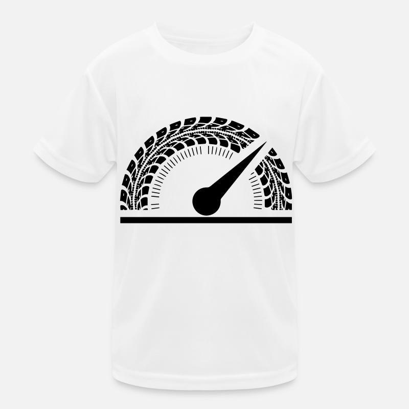 reifen tacho Kinder Funktions-T-Shirt