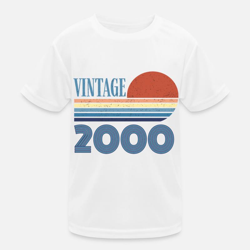 vintage 2000 T-shirt sport Enfant