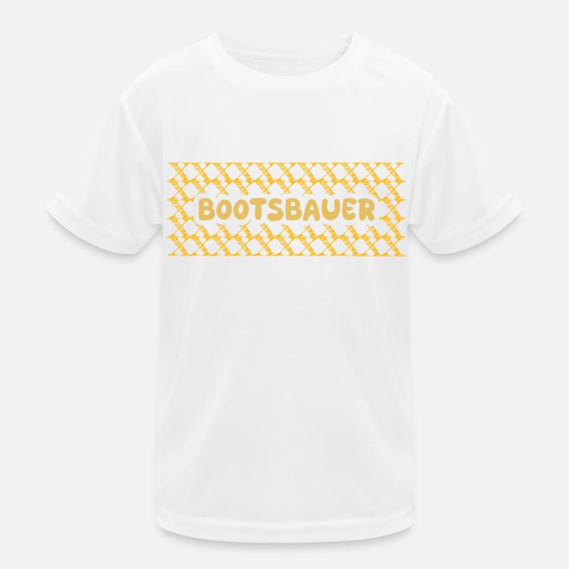 Chantier Constructeur de bateaux T-shirt sport Enfant