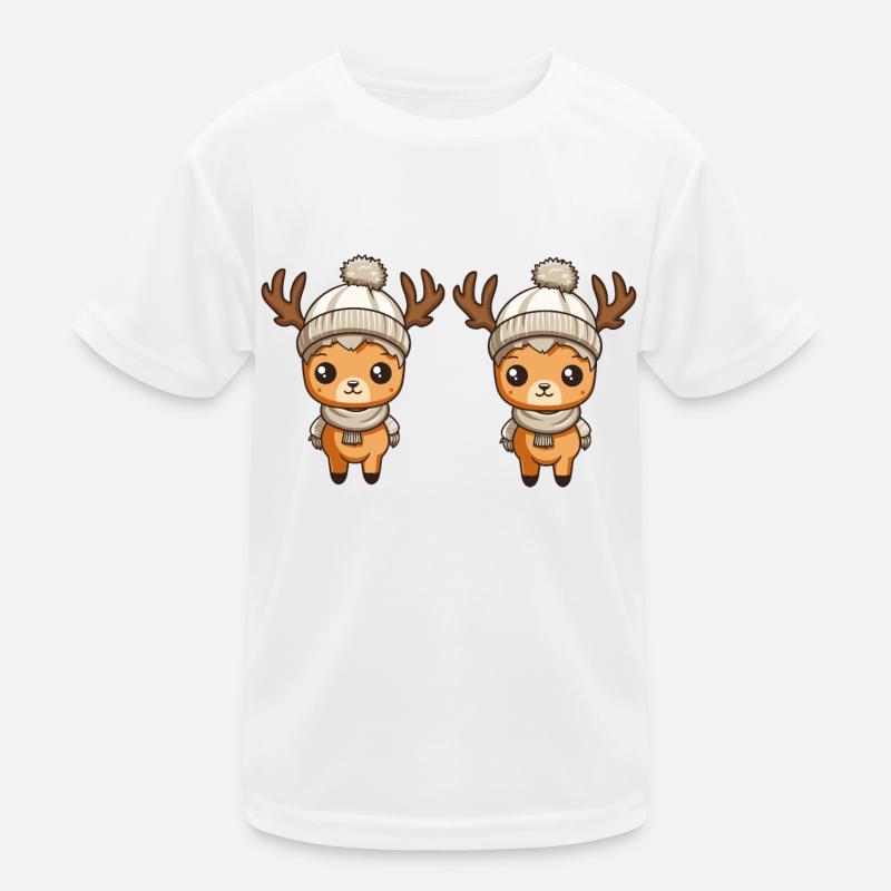 Cerf Renne 2 T-shirt sport Enfant