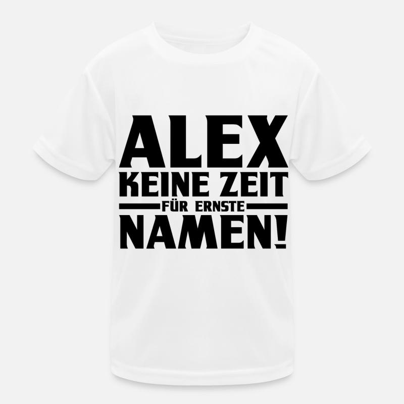 Alexander Alexandra Alexa Alex Kinder Funktions-T-Shirt