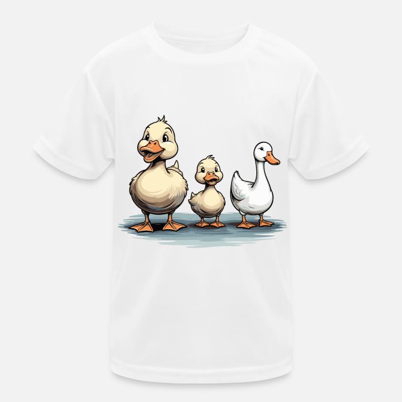 ENTEN UND GANS Kinder Funktions-T-Shirt