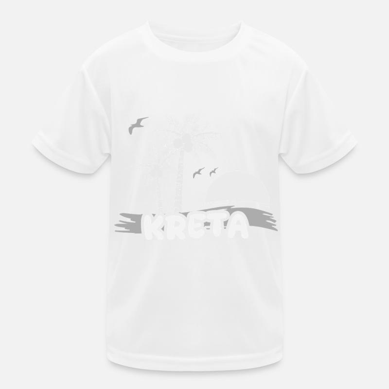 Strand Kreta Kinder Funktions-T-Shirt