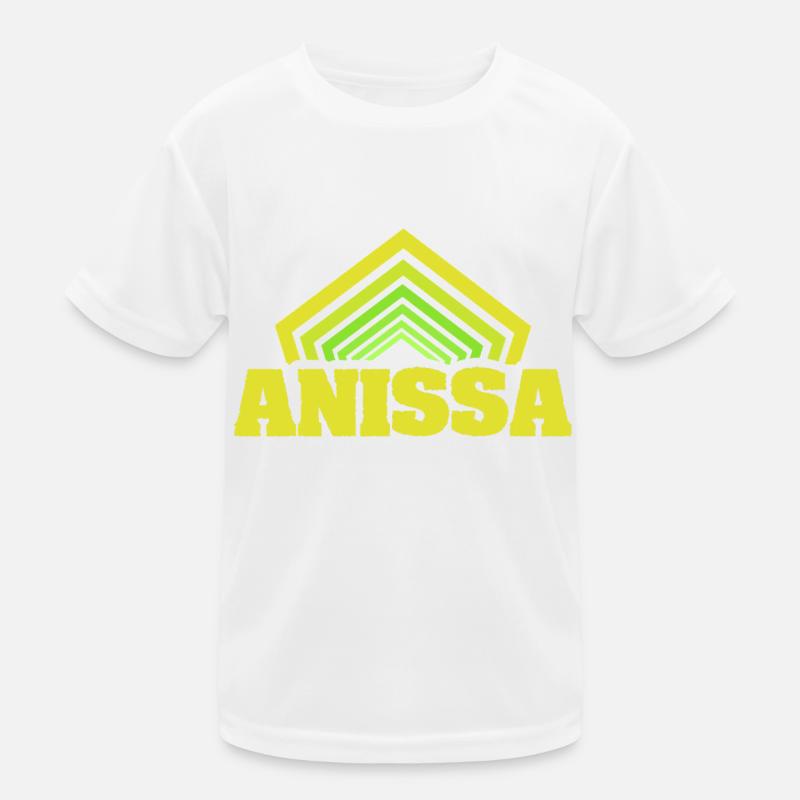 Anissa as a given name Kids Functional T-Shirt