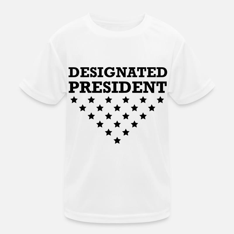 Designated President 1c Kinder Funktions-T-Shirt