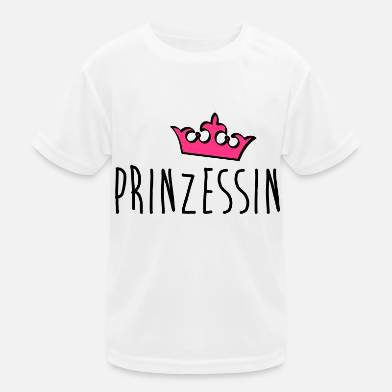 prinzessin Kinder Funktions-T-Shirt
