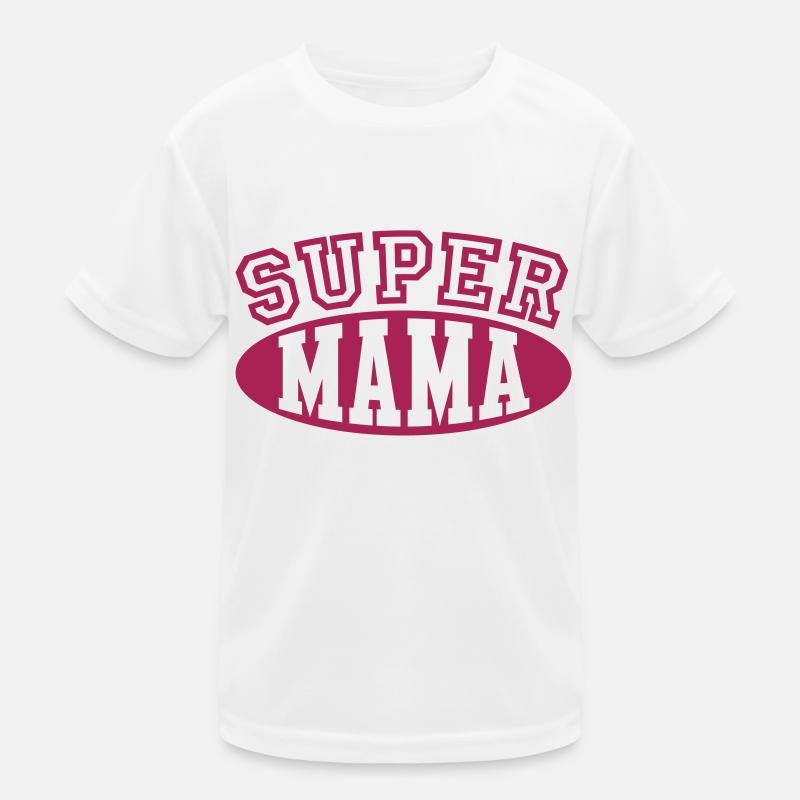 Super Mama Kids Functional T-Shirt