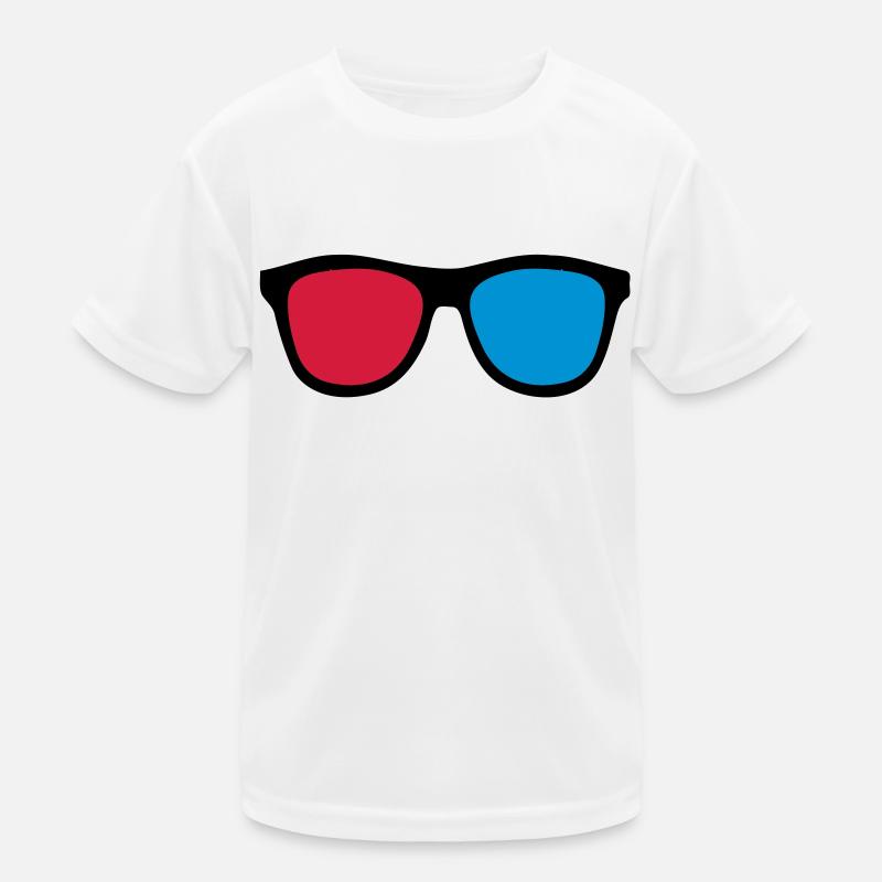 3D-Brillen Kinder Funktions-T-Shirt