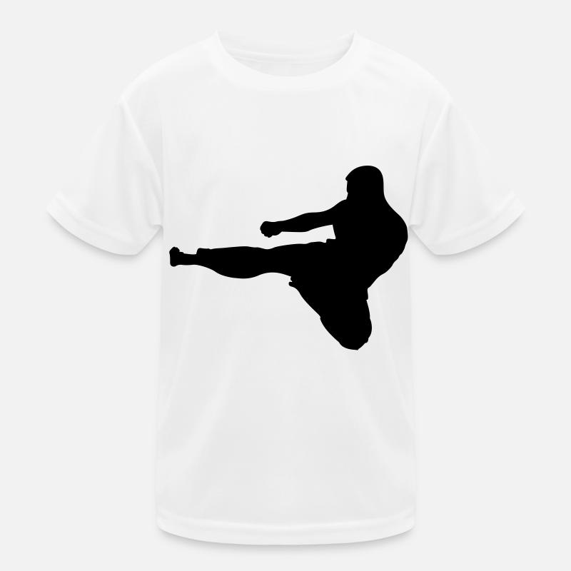 Martial Arts #7 - Kids Functional T-Shirt - white