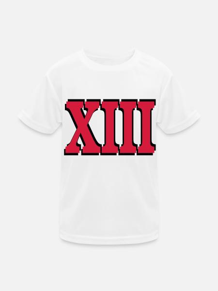 13th Birthday - Kids Functional T-Shirt - white
