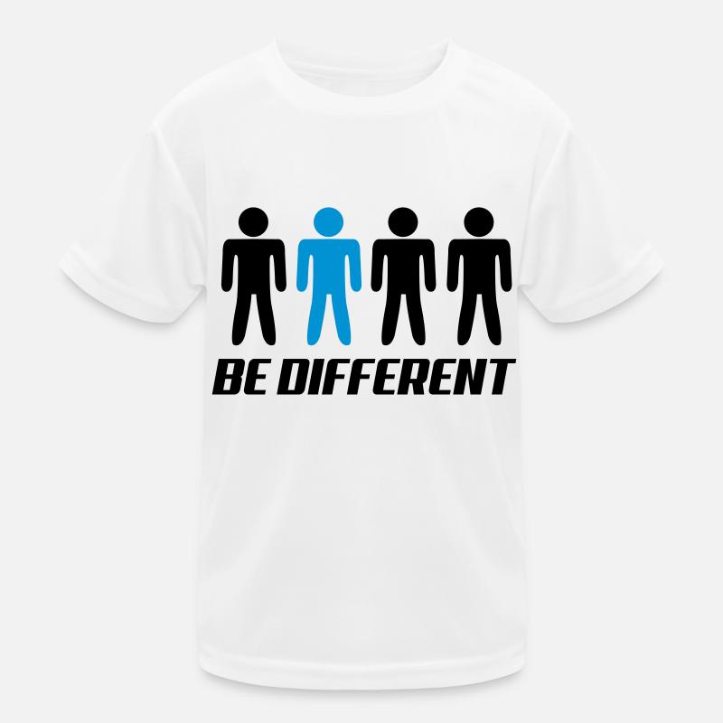 be_different Kinder Funktions-T-Shirt