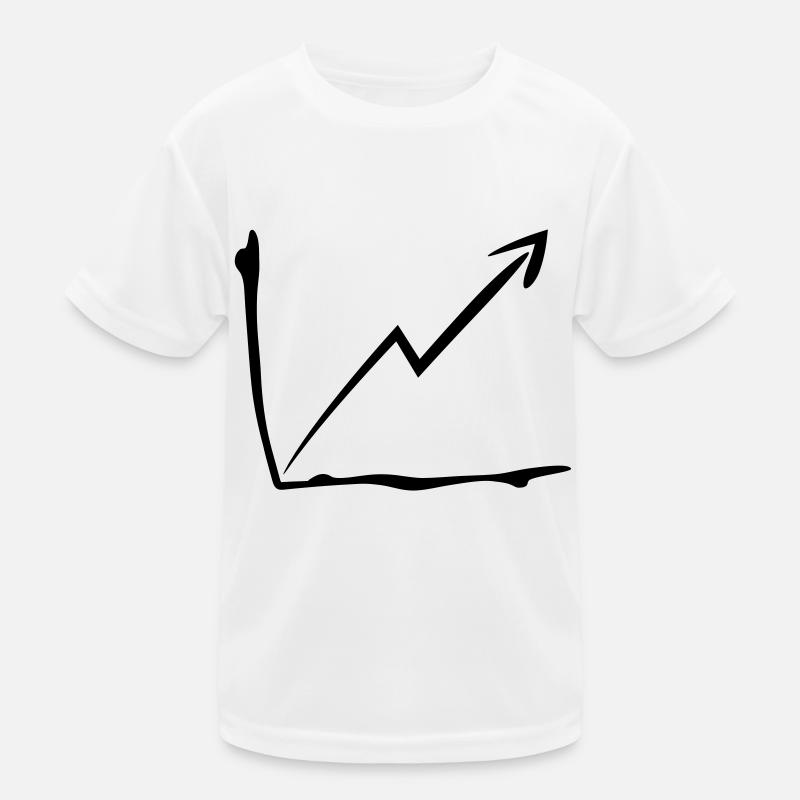 profit de flèche graphique haute vers le haut lign T-shirt sport Enfant