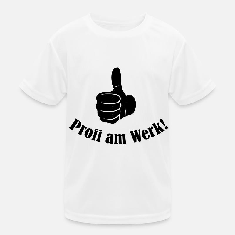 profi_am_werk Kinder Funktions-T-Shirt