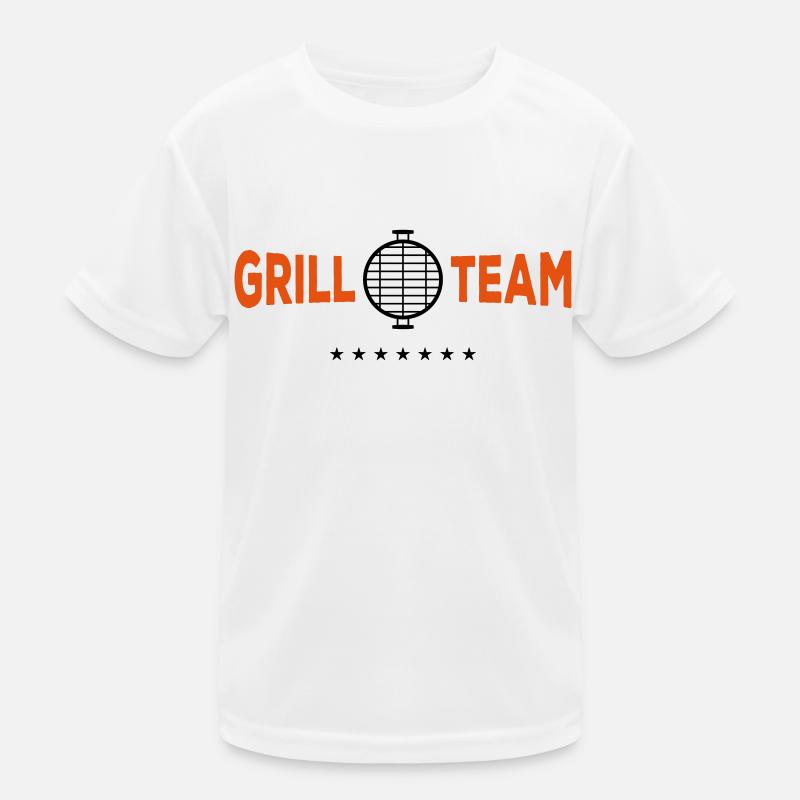grill team grill Kinder Funktions-T-Shirt