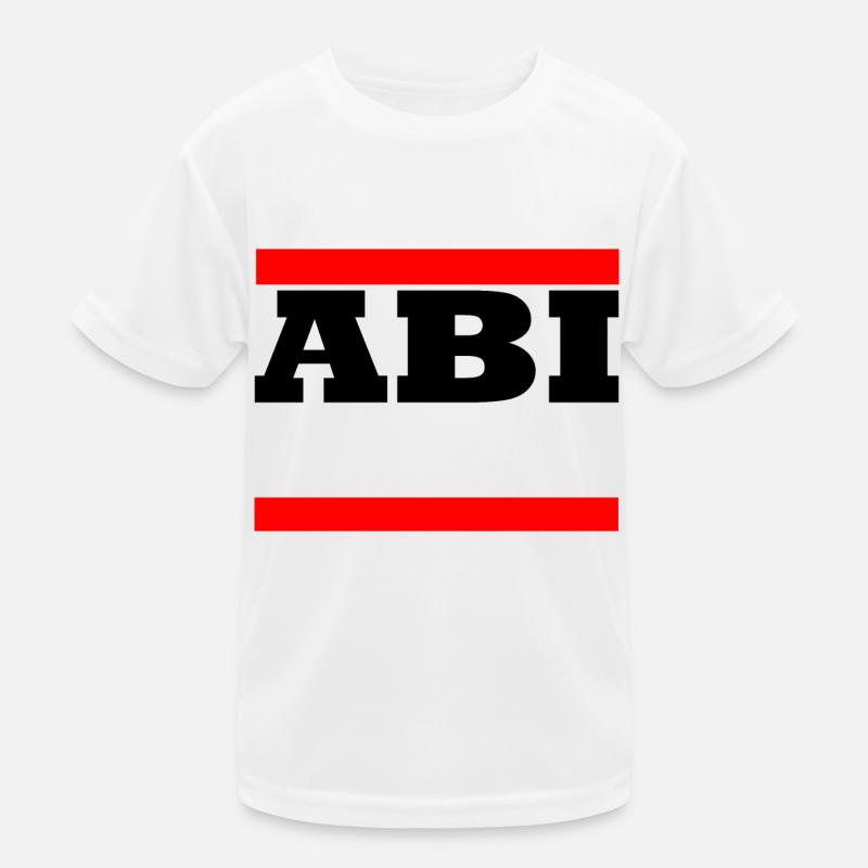 Abi motif to personalize Kids Functional T-Shirt