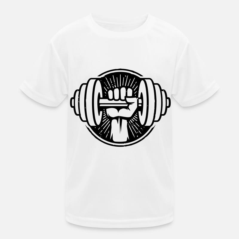 Haltère T-shirt sport Enfant