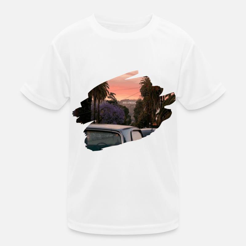 Hollywood Sign Kinder Funktions-T-Shirt