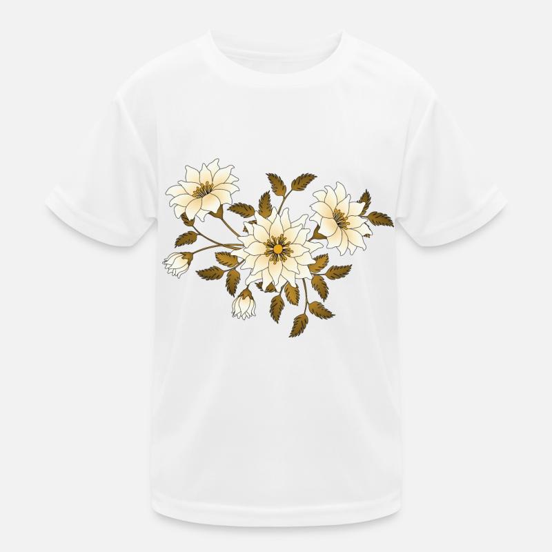 Fleurs T-shirt sport Enfant
