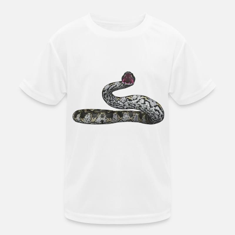 Idol snake, boa constrictor, snake Kids Functional T-Shirt