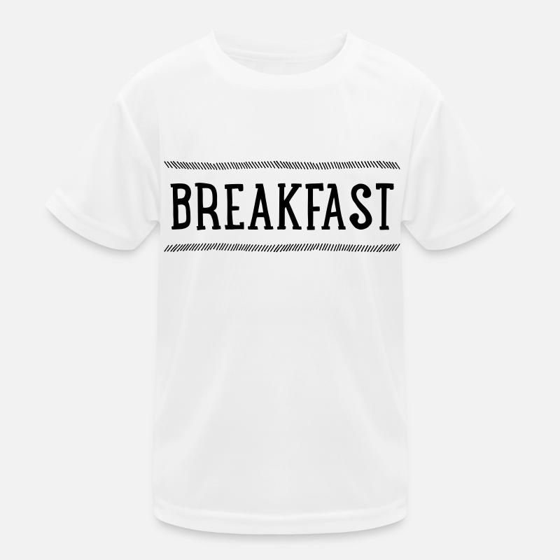 breakfast Kids Functional T-Shirt