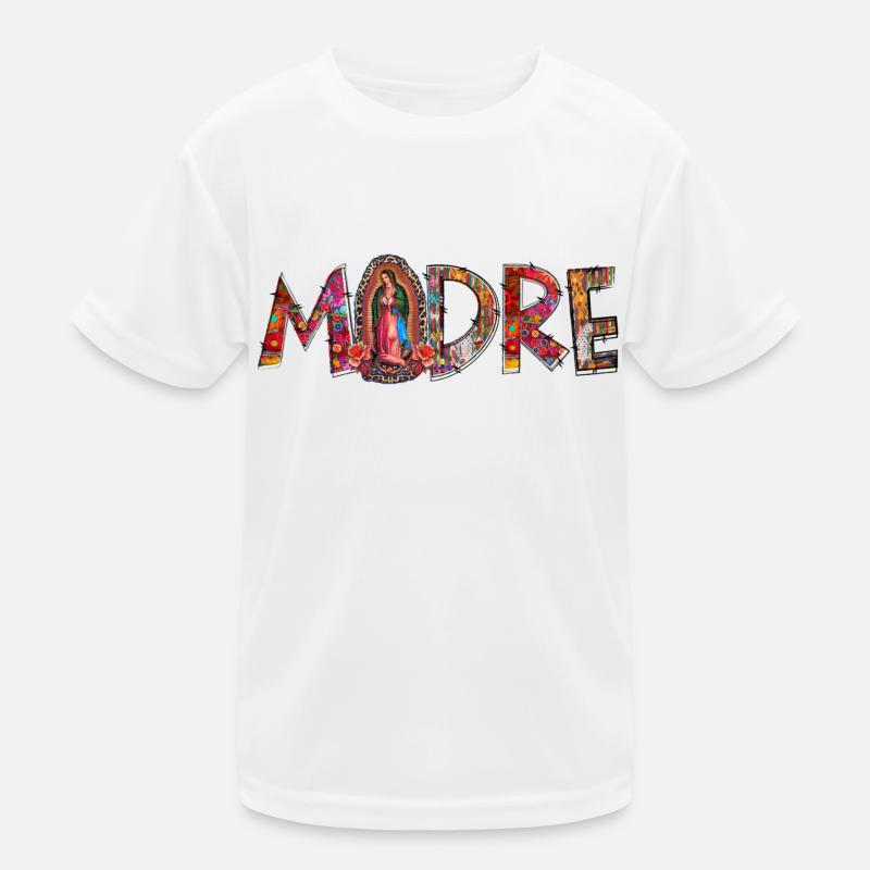 Madre Notre-Dame - T-shirt sport Enfant - blanc