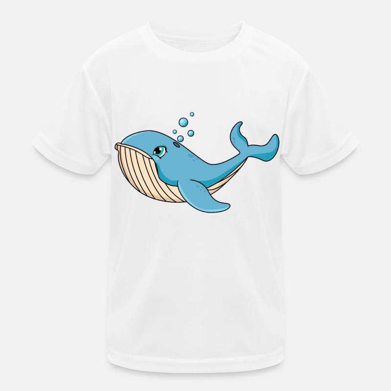 whale Kids Functional T-Shirt