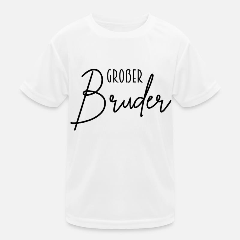 großer Bruder Kinder Funktions-T-Shirt