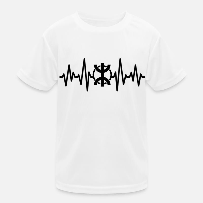 Ich liebe Z imazighen Kinder Funktions-T-Shirt