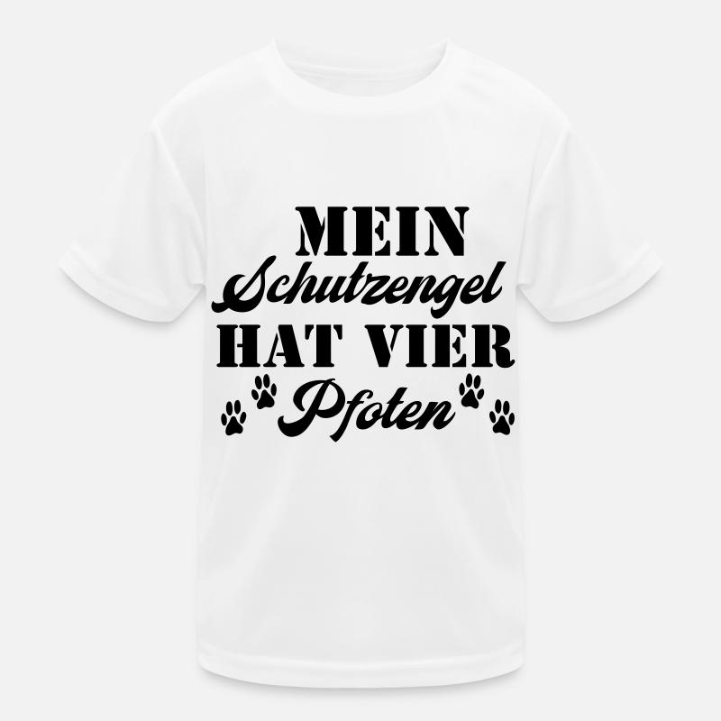 Mein Schutzengel Kinder Funktions-T-Shirt