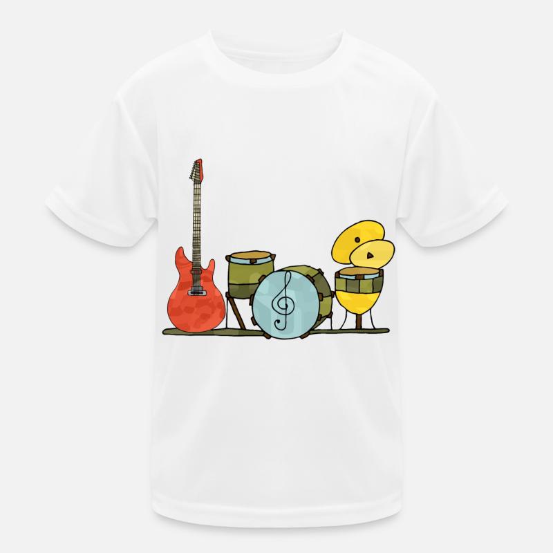 Musical instruments Kids Functional T-Shirt