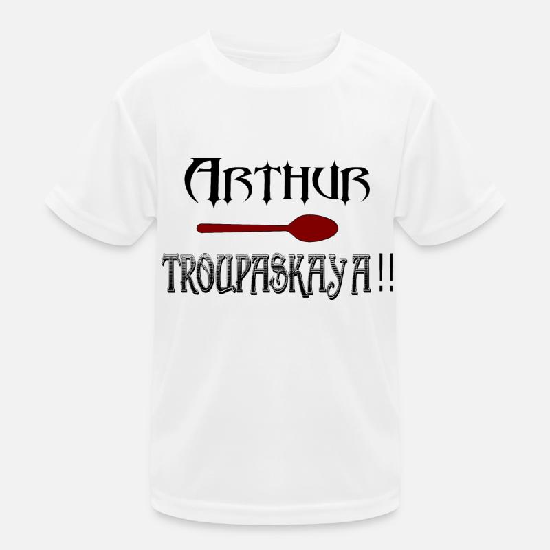 Arthur, Cuillère, TROUPASKAï A T-shirt sport Enfant