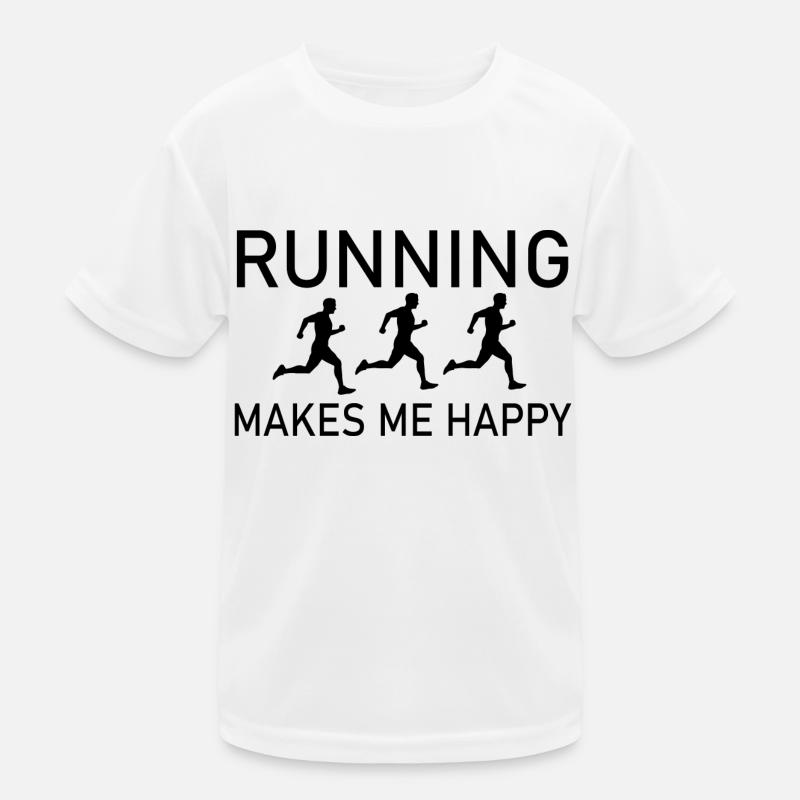 Marathon Running Run jogging Kinder Funktions-T-Shirt