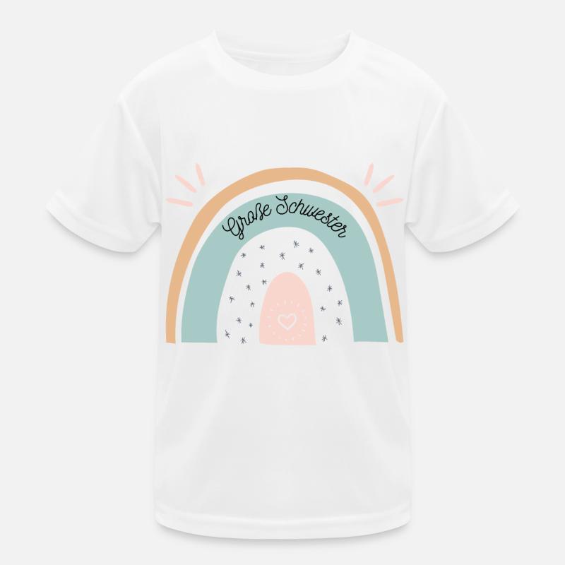 Große Schwester Kinder Funktions-T-Shirt