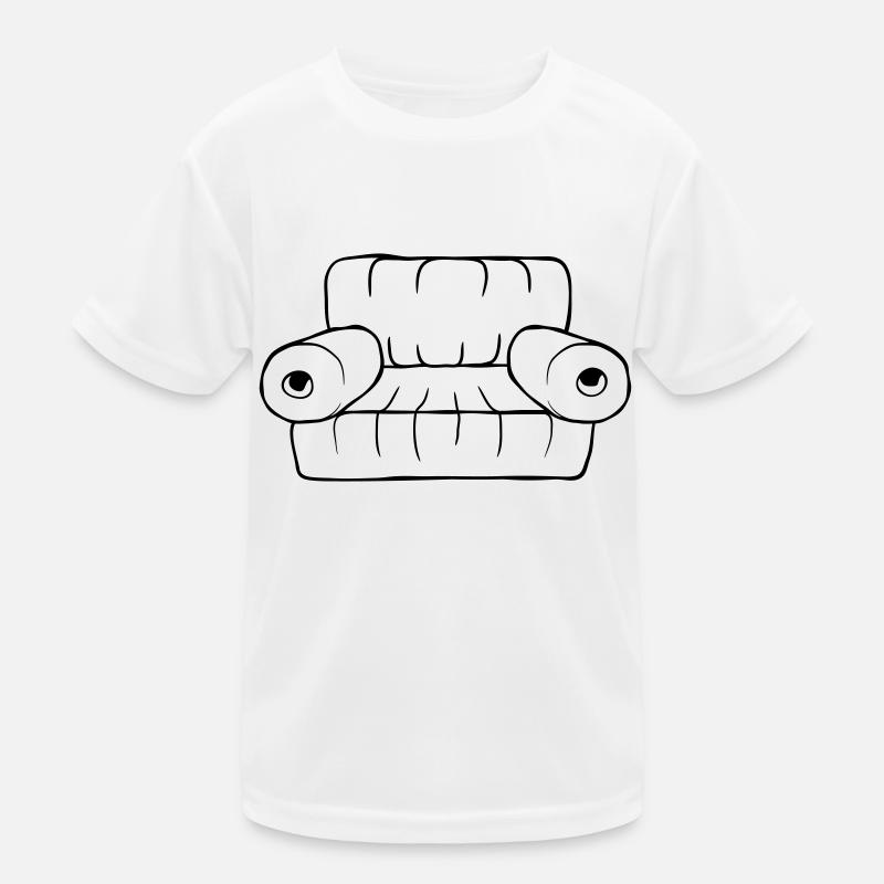 Couch Sofa Wohnzimmer Möbel Kinder Funktions-T-Shirt