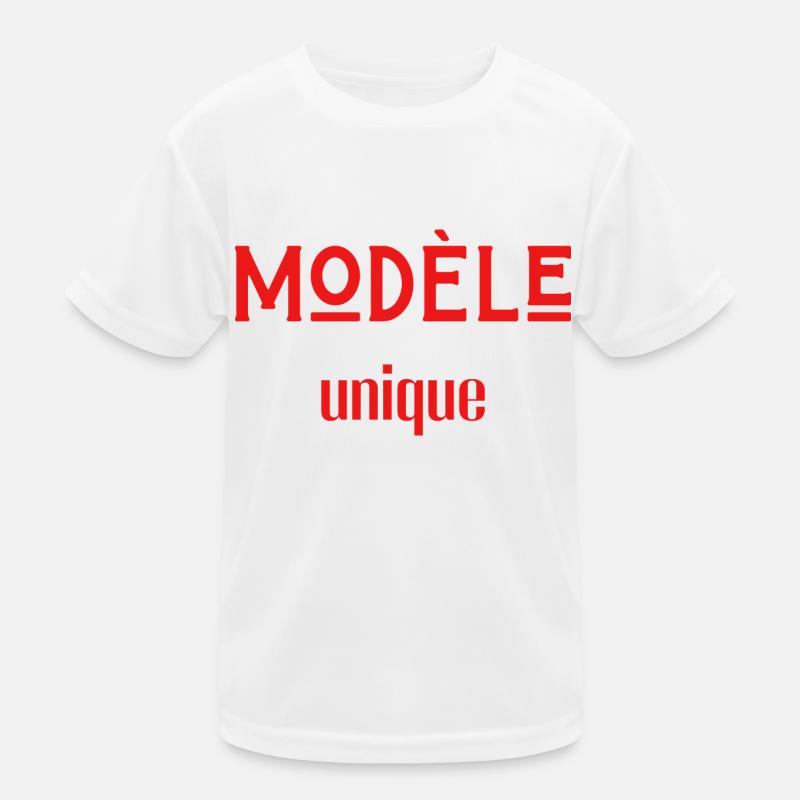 modèle unique T-shirt sport Enfant