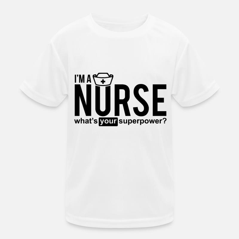 Krankenschwester Kinder Funktions-T-Shirt