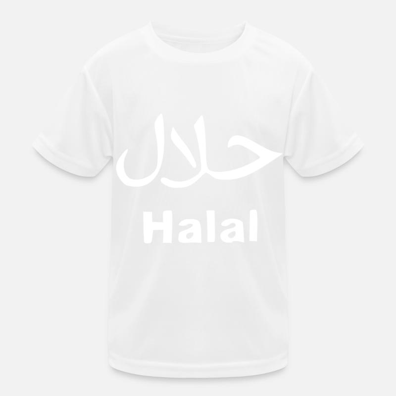 Halal - Religion - Islam Kinder Funktions-T-Shirt