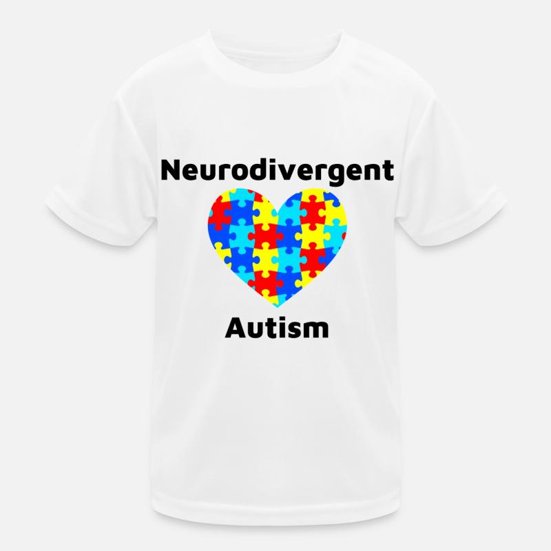 Neurodivergent Autism Kids Functional T-Shirt