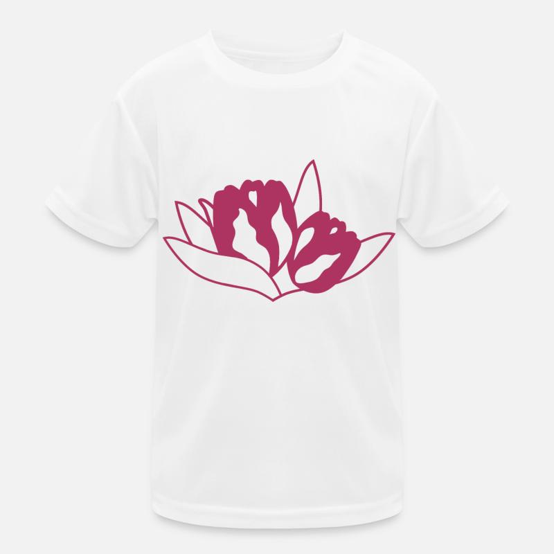 Tulpe Kinder Funktions-T-Shirt