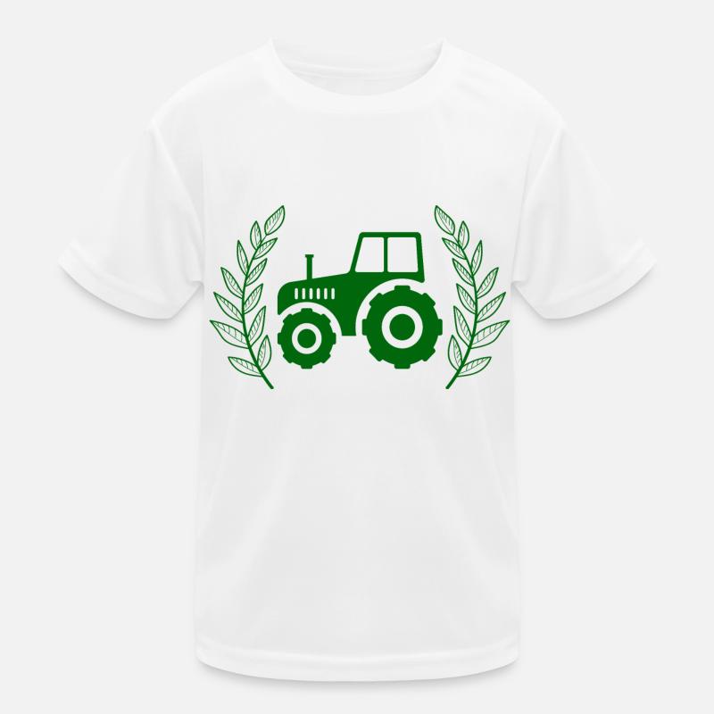 Traktor Kinder Funktions-T-Shirt