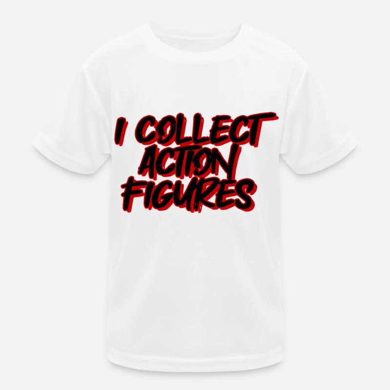 I Collect Action Figures 4 Kids Functional T-Shirt