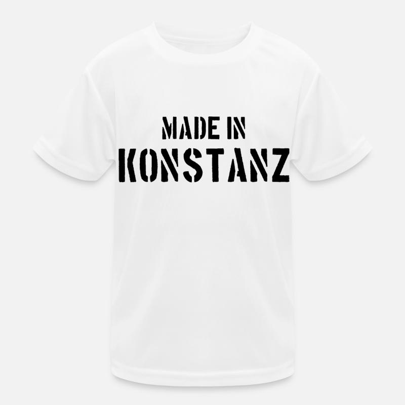 Fabriqué à Constance - Lac de Constance T-shirt sport Enfant